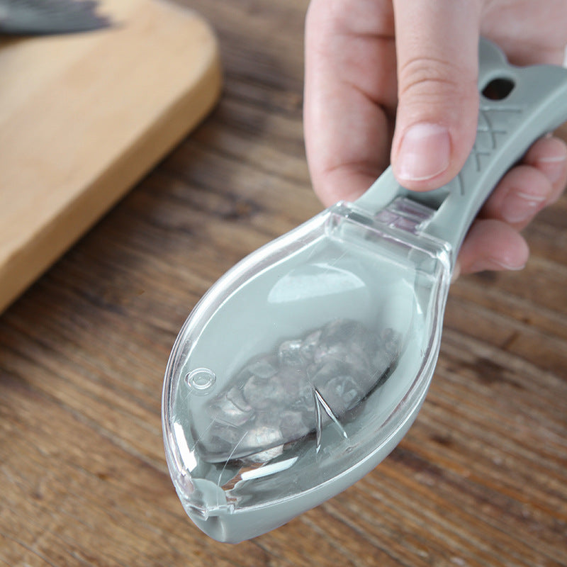 Scraping Fish Scale