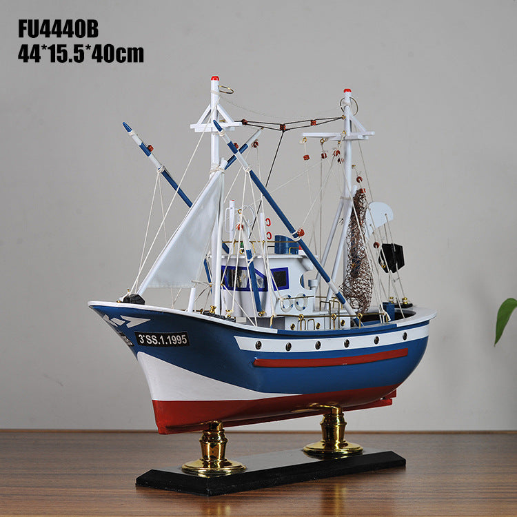 Fish Boat Ornaments