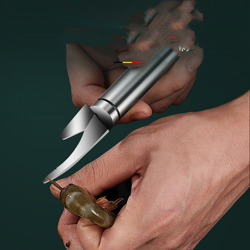 Effortlessly Prep Shrimp like a Pro with our Premium Thread Knife. Streamline Your Cooking Process and Create Delightful Seafood Meals. Get Yours Today