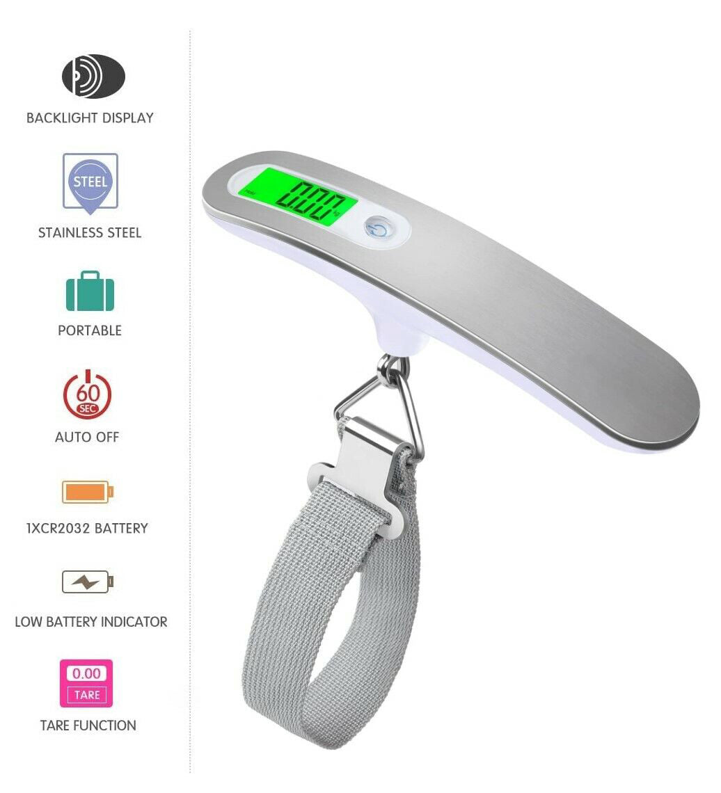 Portable LCD Digital Luggage Weight